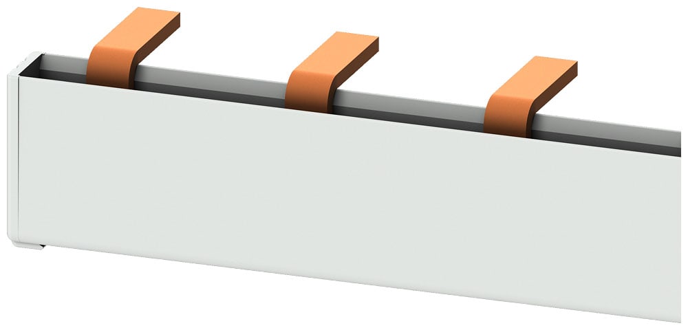 SIEMENS - SIE5TE9100 Sbarra monofase 12UM 32A per morsetti con 6mm², per diversi 5TE.. e 5TT 55
