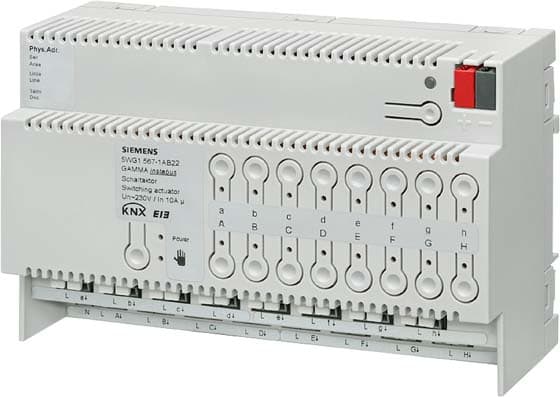 SIEMENS - BUILDING T - BCT5WG1567-1AB22 USCITA BINARIA N 567/22 16X230V 10A