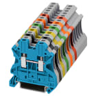 SIEMENS - SIE8WH10000AF02 Morsetto combinabile, 2,5 mm², rosso, fissaggio a vite, 2 punti di collegamento