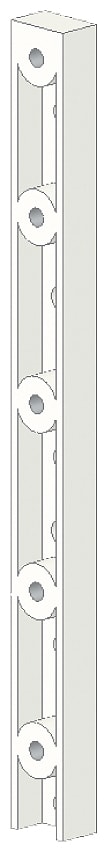 SIEMENS - SIE3NJ59740AB Accessori per sezionatori sottocarico verticali a fusibili 3NJ41 supporto porta-sbarre, trifase