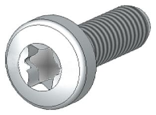 SIEMENS - SIE8PQ95000BA32 SIVACON S4, vite autofilettante M6x16, DIN 7500, 1 confezione=100 pezzi