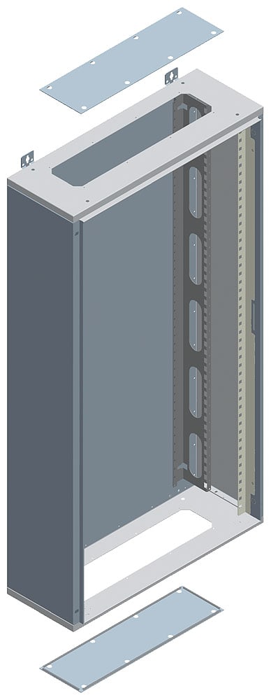 SIEMENS - SIE8GK21243KK23 ALPHA 630 UNIVERSAL, quadro da parete, IP55, classe di protezione 1 A=1000mm, La=600mm