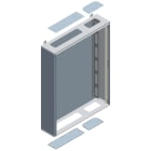 SIEMENS - SIE8GK21244KK33 ALPHA 630 UNIVERSAL, quadro da parete, IP55, classe di protezione 1 A=1200mm, La=900mm