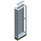 SIEMENS - SIE8GK23256KK23 ALPHA 630 UNIVERSAL, quadro da pavimento, IP55, classe di protezione 1 A=1800mm, La=600mm