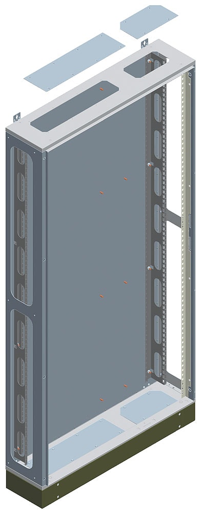 SIEMENS - SIE8GK23256KK43 ALPHA 630 UNIVERSAL, quadro da pavimento, IP55, classe di protezione 1 A=1800mm, La=900mm