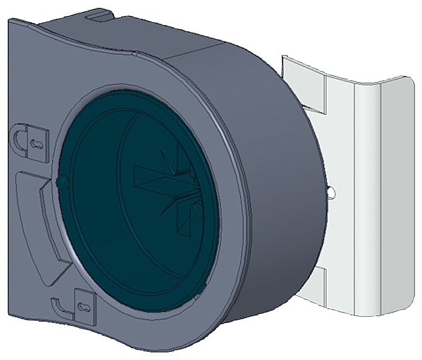 SIEMENS - SIE8PQ94000BA54 Chiusura rapida per copertura, 1 confezione=20 pezzi