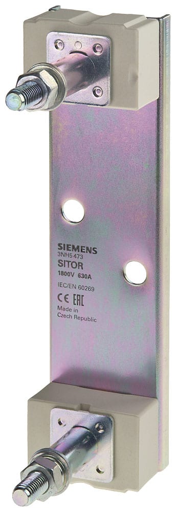 SIEMENS - SIE3NH5463 Portafusibili SITOR, 1250 A 1250 V, a 1 polo, con attacchi a bullone
