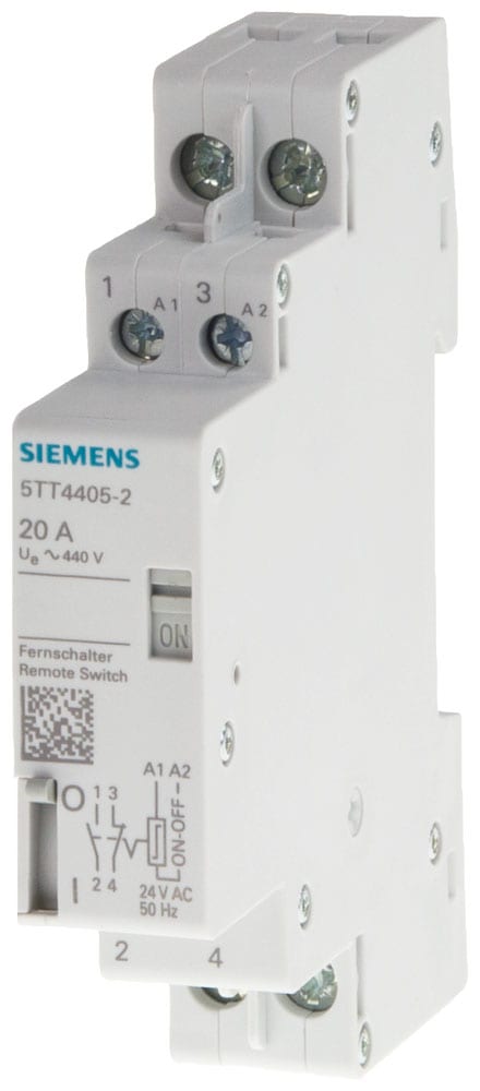 SIEMENS - SIE5TT44155 RELE P-P 1NA+1NC, 20A, 24VC.C., 1UM
