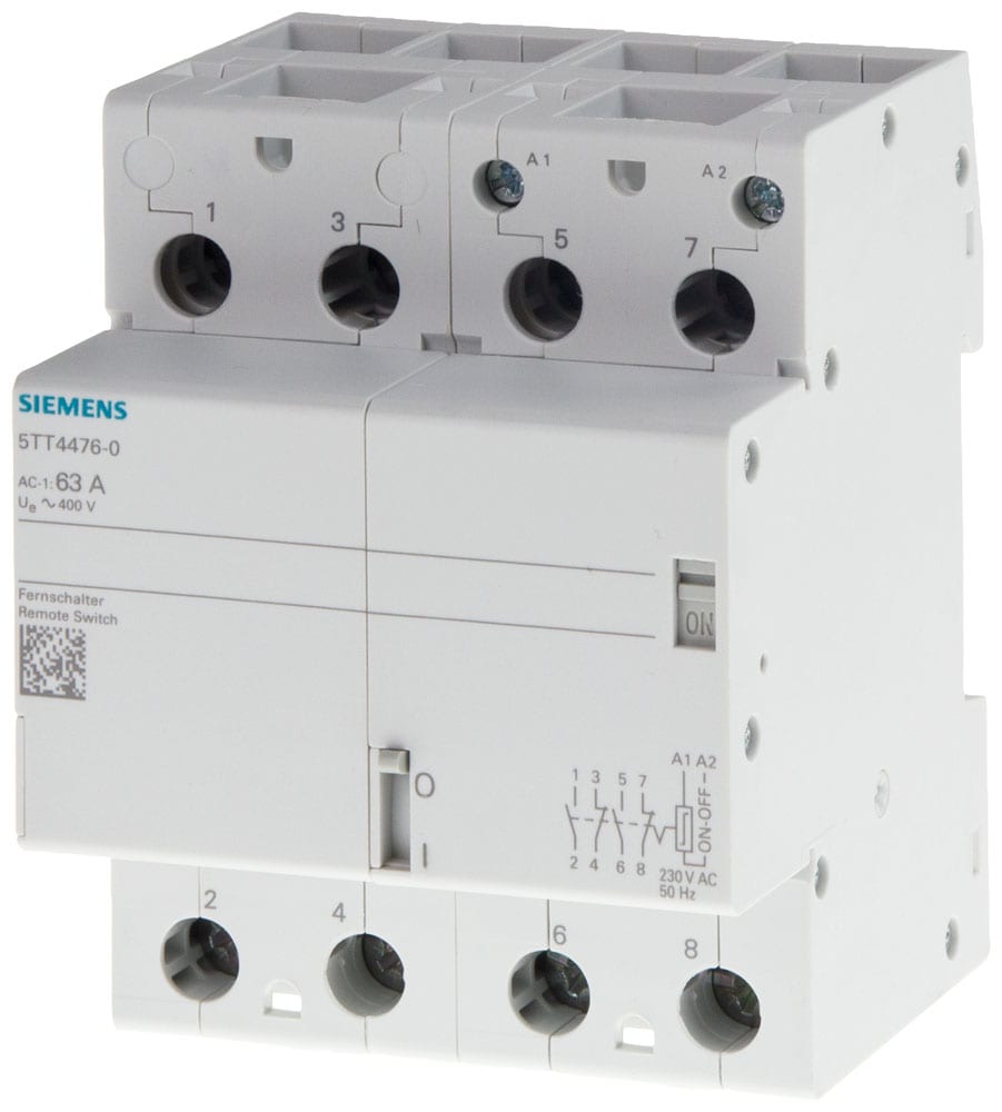 SIEMENS - SIE5TT44640 RELE P-P 4NA, 40A, 230VC.A., 4UM