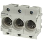 SIEMENS - SIE5SG5302 NEOZED, base portafusibili, D01, a 3 poli, 16 A, Un AC: 400 V, Un DC: 250 V
