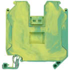 SIEMENS - SIE8WH10000CM07 Morsetto passante PE con collegamento a vite, larghezza morsetto 16,0 mm, colore verde-giallo