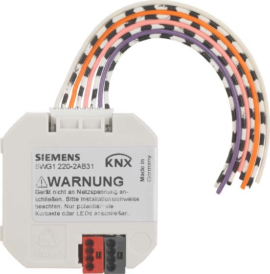 SIEMENS - BUILDING T - BCT5WG1220-2DB31 INTERFACCIA PULSANTI UP220/31 4CH PL-L