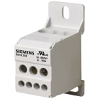 SIEMENS - SIE5ST2504 Blocco distributore a 1 polo, 80A, 690V ingresso 1x 16mm² uscita: 8x 10mm²