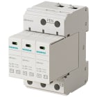 SIEMENS - SIE5SD74132 Scaricatore di sovratensione di origine atmosferica T1/T2, Un 240/400 V, UC AC 335 V, moduli di protezione inseribili