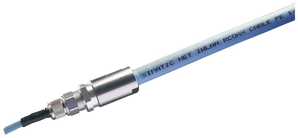 SIEMENS - SIE6XV18752A IWLAN RCoax Cable PE 1/2 pol., 2,4GHz, long distance, -40 °C/+85 °C, a metraggio