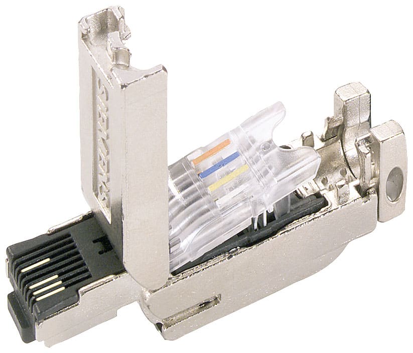 SIEMENS - SIE6GK19011BB102AA0 IE FC RJ45 PLUG 180 2X2