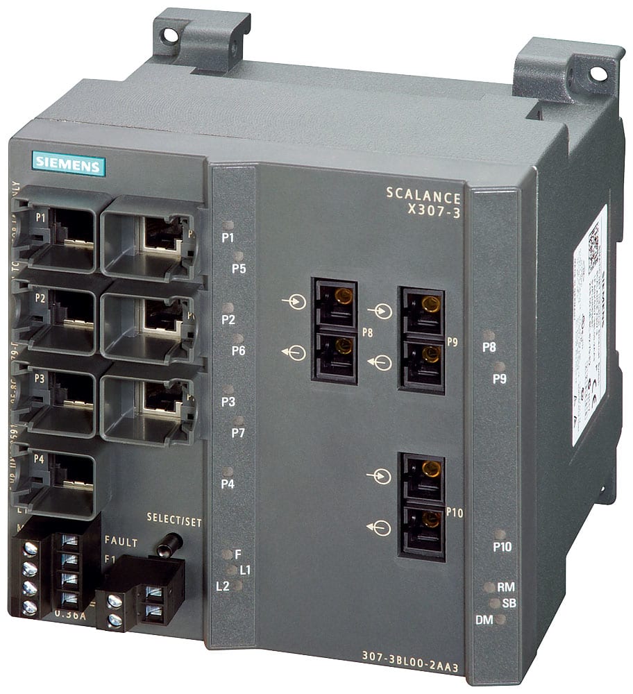 SIEMENS - SIE6GK53073BM102AA3 SCALANCE X307-3LD
