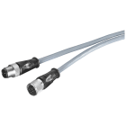 SIEMENS - SIE6XV18015DE50 Power Connecting Cable M12-180/M12-180, A-coded, a 4 poli, 0,5 m, per ET200