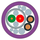 SIEMENS - SIE6XV18602R PB HYBRID STANDARD CABLE GP SOLD BY M