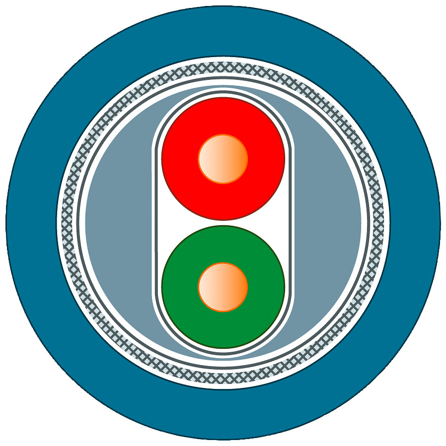 SIEMENS - SIE6XV18305EH10 Cavo FC PB Process GP/Ethernet-APL; 2 x senza; PVC; robusto; EX