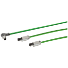 SIEMENS - SIE6XV18715BH50 Cavo IE, IE FC; 2 x RJ45; 2x2;5 m; Cat5e, Classe D; PVC; robusto