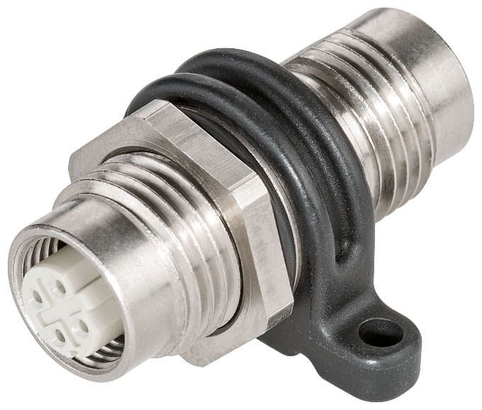 SIEMENS - SIE6GK19010DM302AA5 IE M12 PANEL FEEDTHROUGH PRO