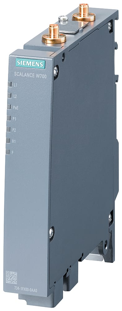 SIEMENS - SIE6GK57341FX000AB0 IWLAN Client/WLAN Bridge, IP30, IEEE 802.11n, 2xRJ45, 2xR-SMA, US