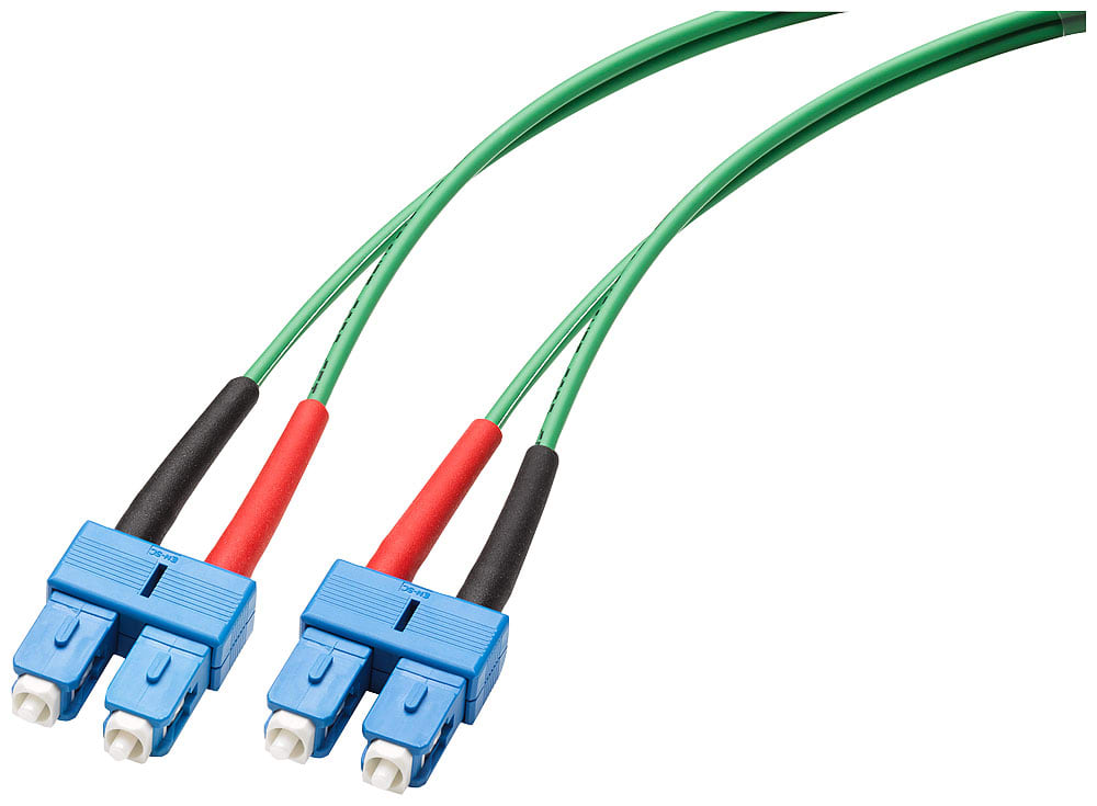 SIEMENS - SIE6XV18435EH100CC0 Fiber Optic Multimode Cord SC/SC, 50/125, 2x connettori SC duplex 2, 1m