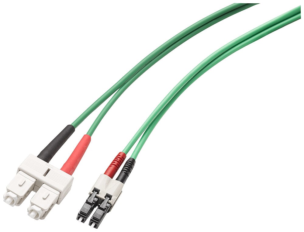 SIEMENS - SIE6XV18435EH100CA0 Fiber Optic Multimode Cord SC/LC, 50/125, 1x connettore SC Duplex 1x LC, 1 m