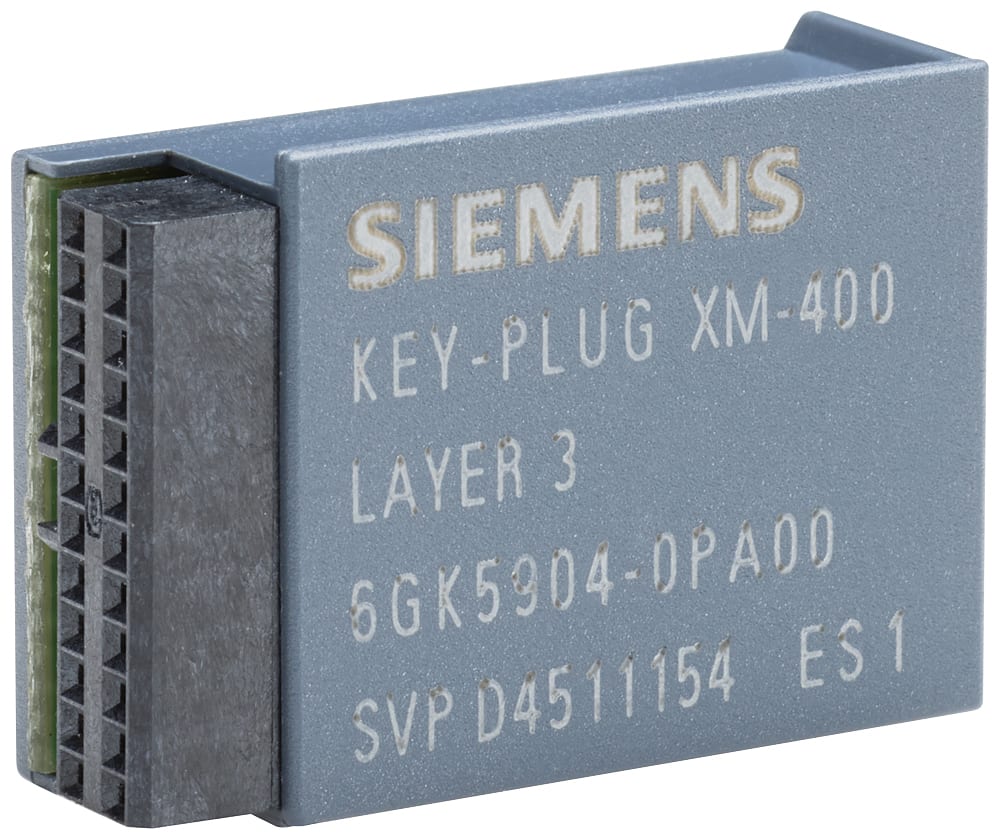 SIEMENS - SIE6GK59040PA00 KEY-PLUG XM400 LAYER 3 FEATURES