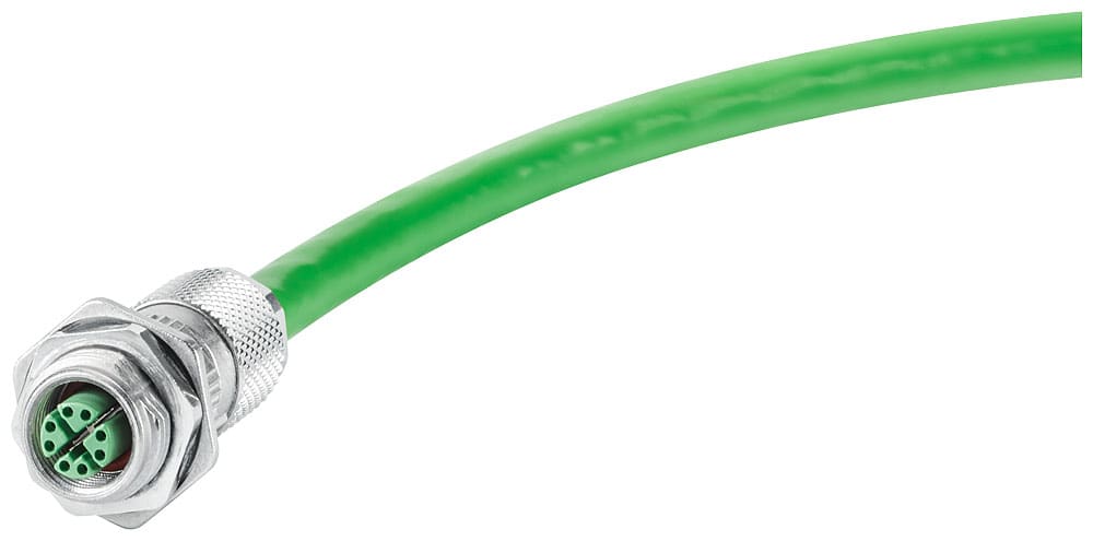 SIEMENS - SIE6GK19010DB406AA0 SIMATIC NET IE FC M12 CABLE CONNECTOR