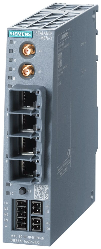 SIEMENS - SIE6GK58763AA022BA2 SIMATIC NET SCALANCE M876-3,