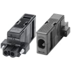 SIEMENS - SIE6GK59801BC000AA5 Blocco morsetti a 2 pin per SCALANCE Power Supply AC 230 V incl. custodia