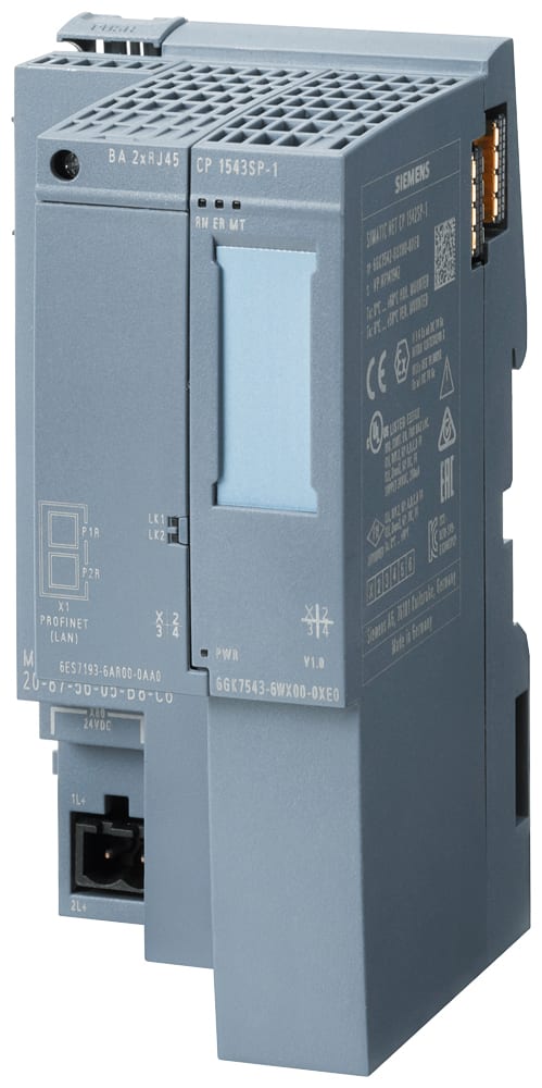 SIEMENS - SIE6AG25436WX004XE0 SIPLUS ET 200SP CP 1543SP-1 ISEC TX RAIL