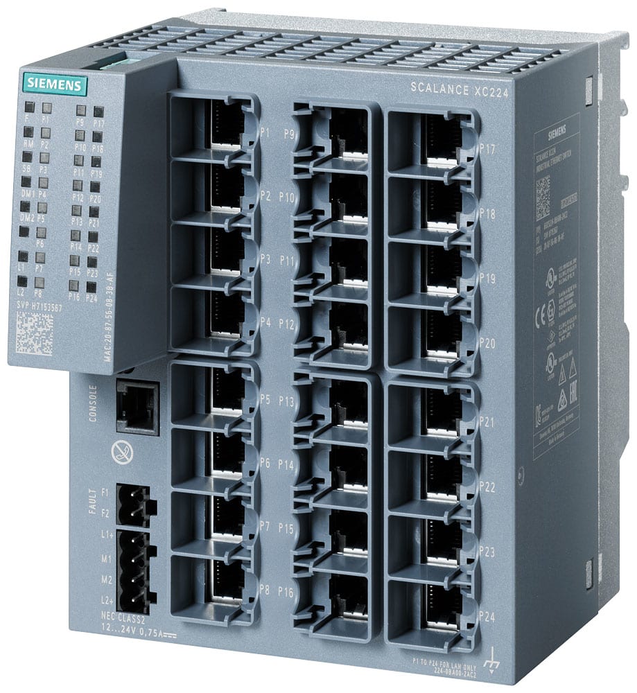 SIEMENS - SIE6GK52240BA002AC2 SIMATIC NET SCALANCE XC224