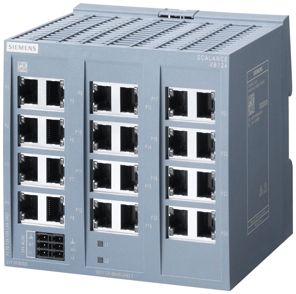 SIEMENS - SIE6GK51240BA002AB2 SIMATIC NET SCALANCE XB124