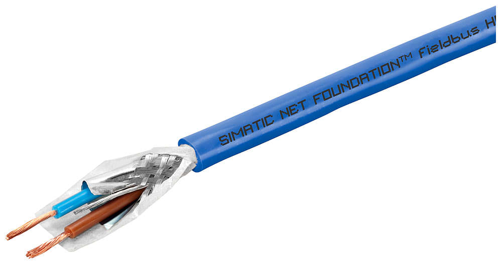 SIEMENS - SIE6XV18305GH10 Cavo Foundation Fieldbus;2 x senza; PVC; robusto; EX