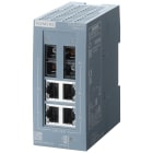 SIEMENS - SIE6GK50042BF001AB2 SCALANCE XB004-2LD, unmanaged Switch, 4x RJ45, 2x Singlemode SC