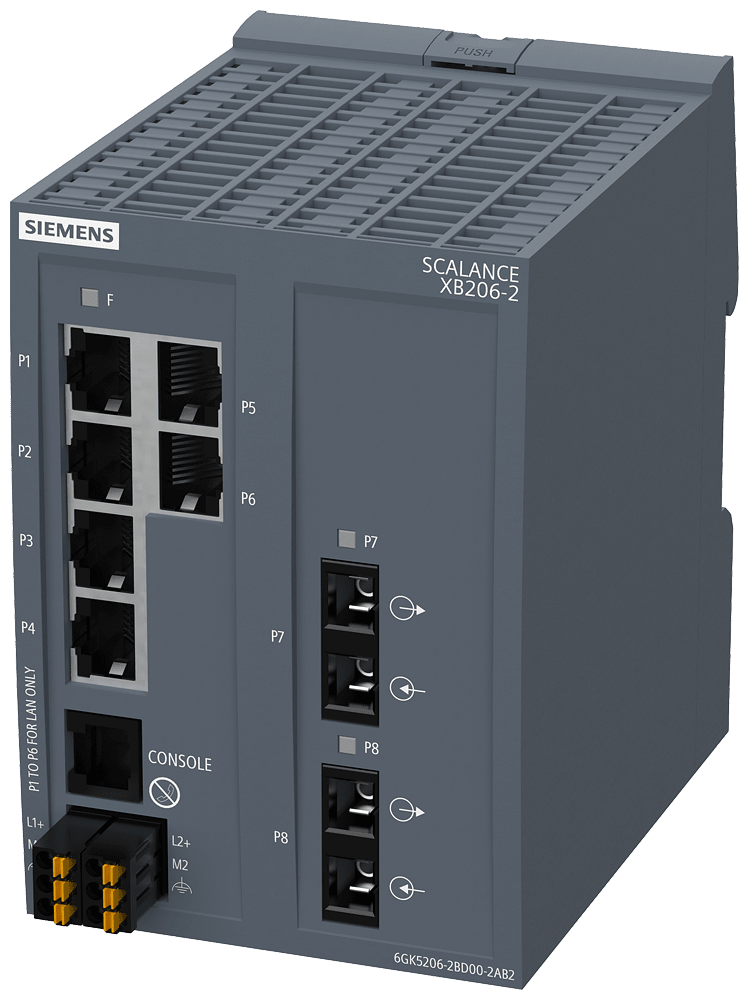 SIEMENS - SIE6GK52062BD002AB2 SCALANCE XB206-2 (SC, PN)