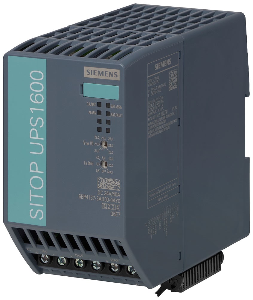 SIEMENS - SIE6EP41373AB000AY0 SITOP UPS1600 24 V DC/40 A