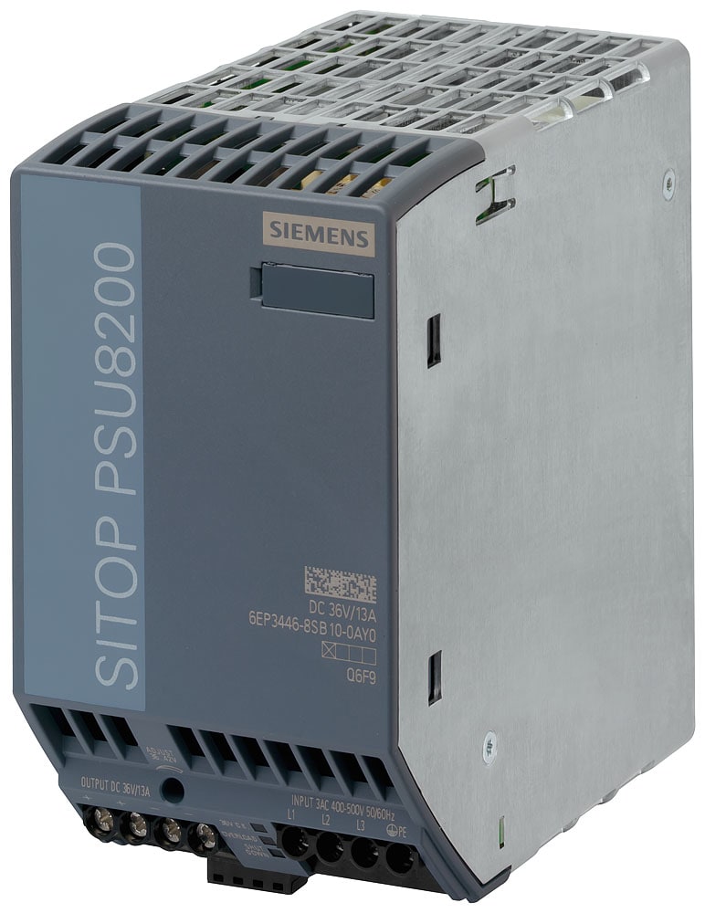 SIEMENS - SIE6EP34468SB100AY0 Alimentatore SITOP PSU8200, trifase DC 36 V /13 A