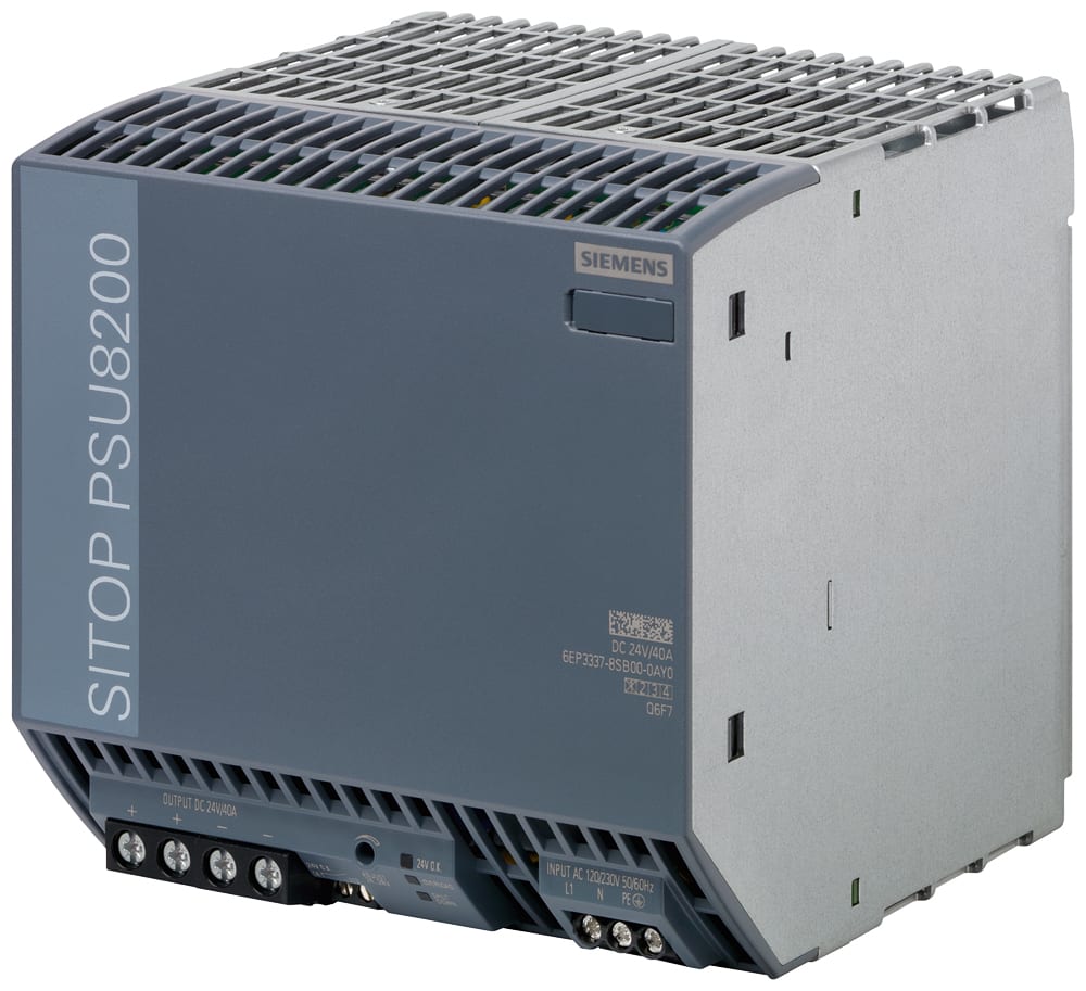 SIEMENS - SIE6EP33378SC000AY0 SITOP PSU8200/1AC/DC24V/40A/EX