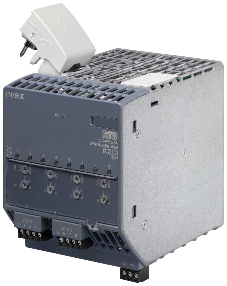 SIEMENS - SIE6EP44368XB000DY0 Modulo di ampliamento SITOP CNX8600 per SITOP PSU8600 DC 24 V/8X 2,5 A
