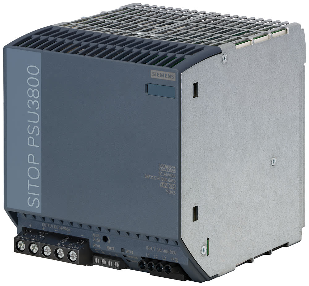 SIEMENS - SIE6EP34378UB000AY0 SITOP PSU3800 24 V/30-40 A