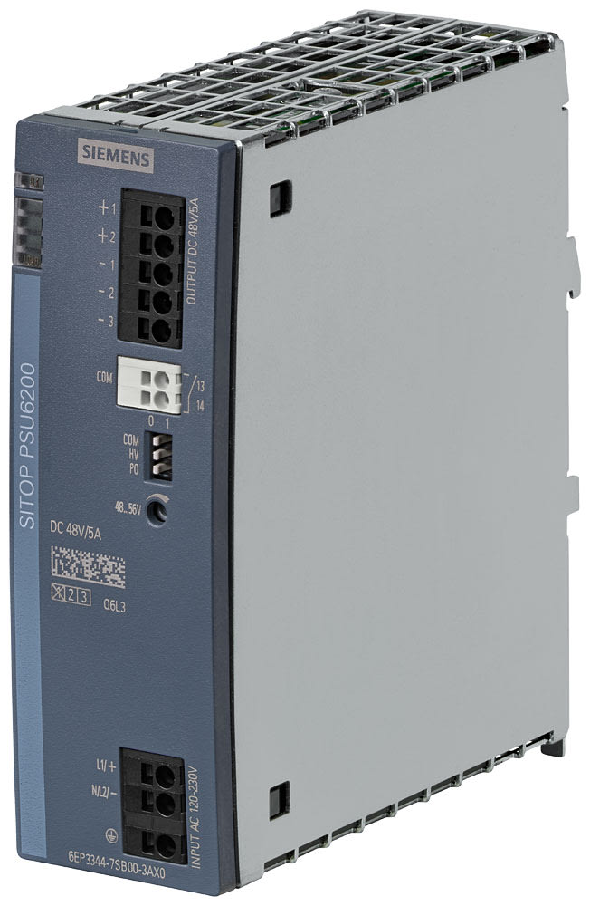 SIEMENS - SIE6EP33447SB003AX0 Alimentatore SITOP PSU6200, monofase DC 48 V/5 A