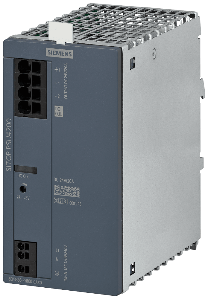 SIEMENS - SIE6EP33363SB000AX0 Alimentatore SITOP PSU4200, monofase DC 24 V/20 A