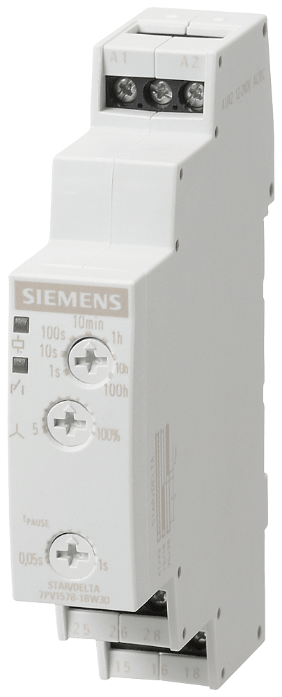 SIEMENS - SIE7PV15781BW30 TIME RELAY, STAR-DELTA