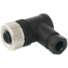 SIEMENS - SIE3RK19024CA004AA0 Presa M12, angolata, 4 poli, morsetti a vite, max. 0,75 mm², A-coded, max. 4 A