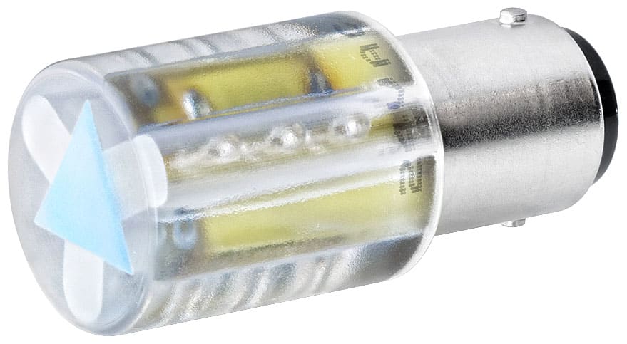 SIEMENS - SIE8WD44486XC LED 115V AC, BA 15D, VERDE