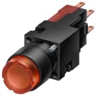 SIEMENS - SIE3SB22020LH01 Pulsante, 16 mm, rotondo, in plastica